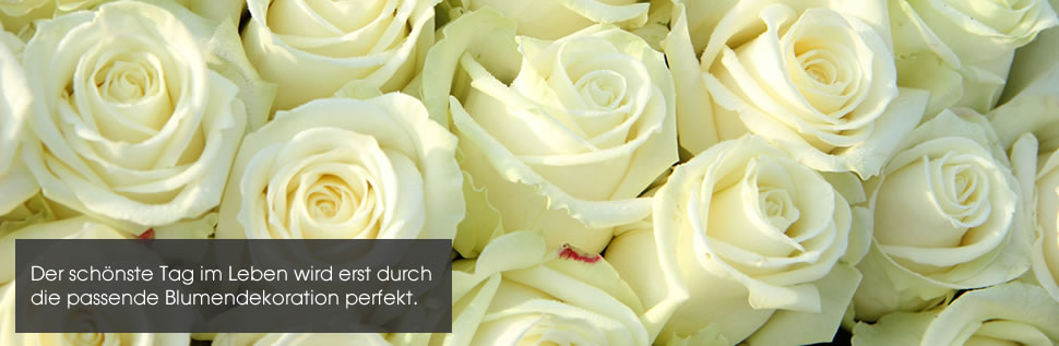 Hochzeitfloristik in Mendig
